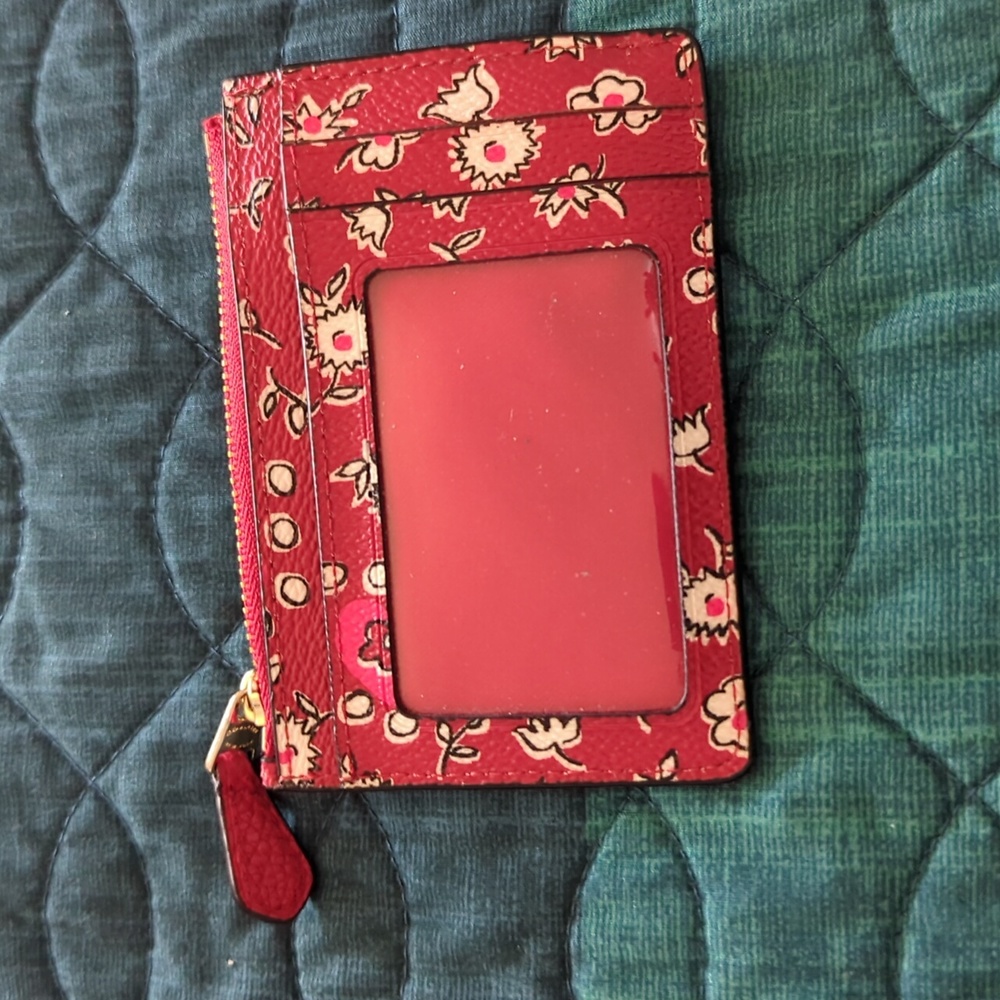Small keychain wallet/ coin purse